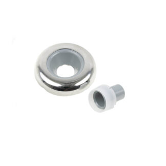 Precision Hot Spring Jet Face and Eyeball Kit, Cool Gray/Stainless Steel