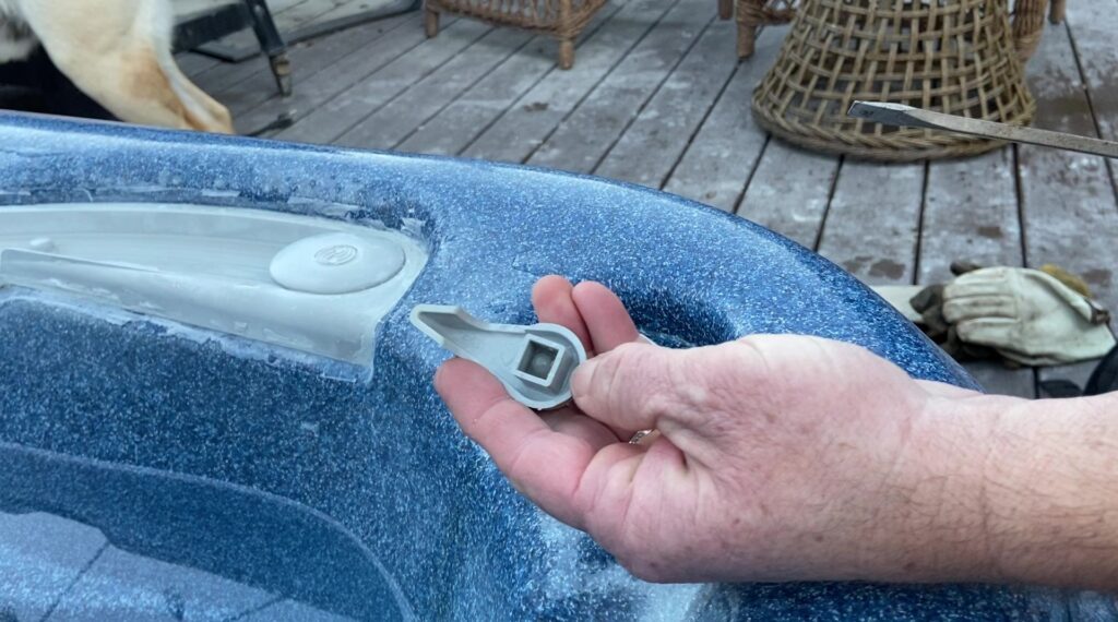 how to replace your hot spring on/off valve insert 